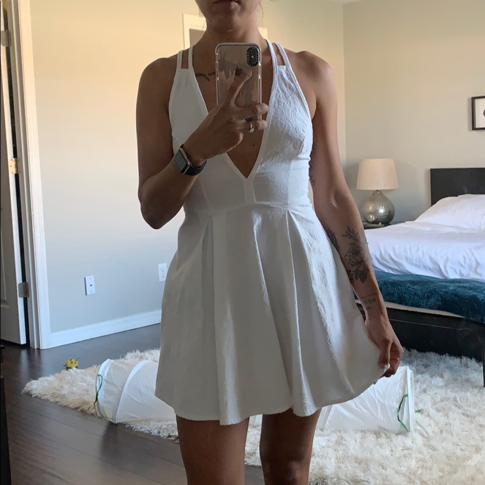 White dress